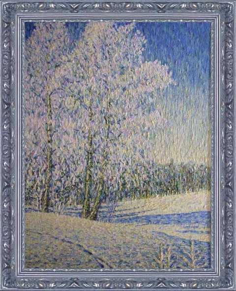 Сочинение по картине: Пашков - "Зимний звон"