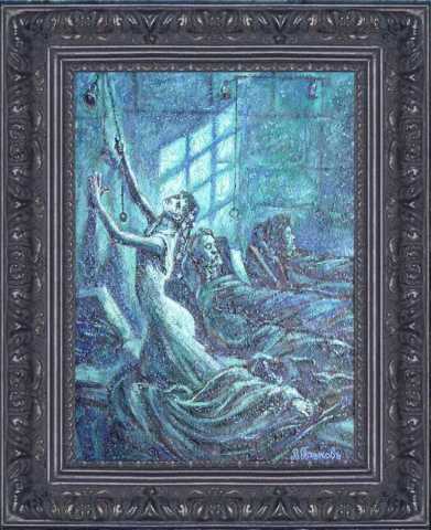 Сочинение по картине: Пашков - "Звонок из морга"