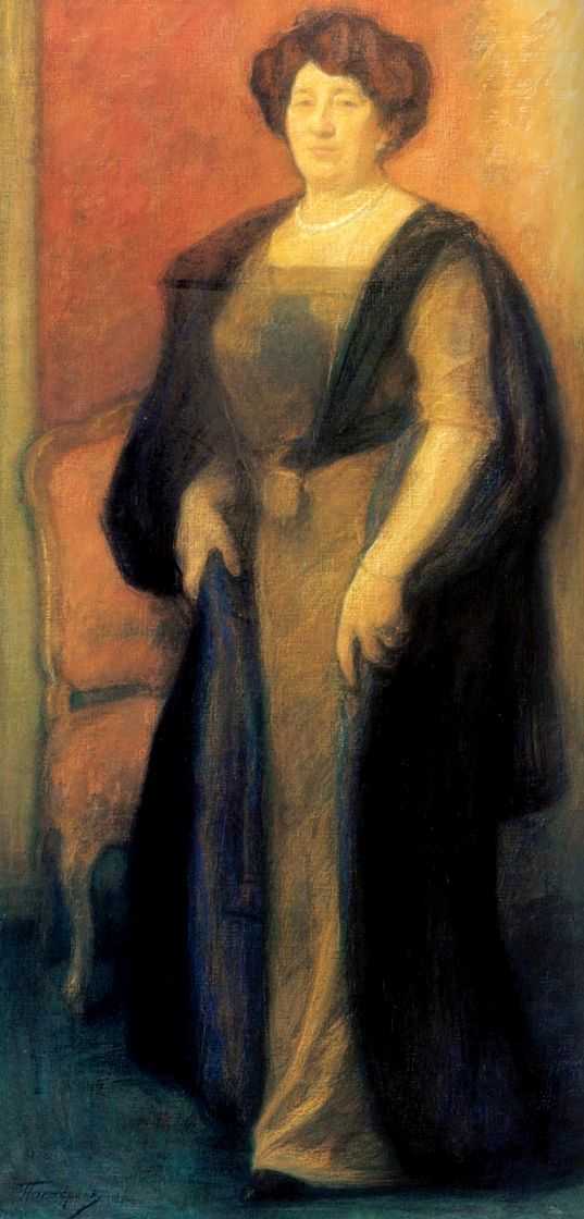 Сочинение по картине: Пастернак - "Портрет Анны Борисовны Высоцкой"