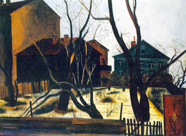 Сочинение по картине: Павлов - "Март"