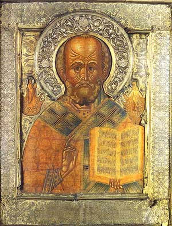 Сочинение по картине: Павловец - "Святой Никола Чудотворец"