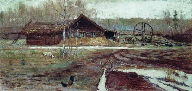 Сочинение по картине: Переплетчиков - "Осень в деревне" Сочинение по картине: Переплетчиков - "Осень в деревне"