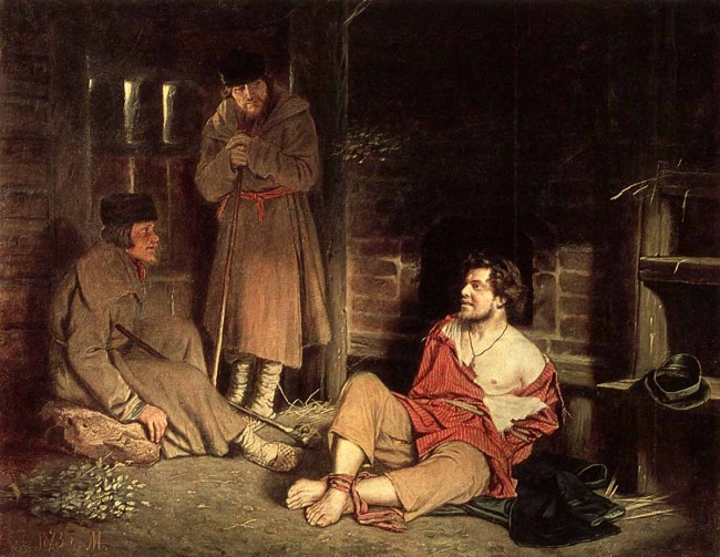 Сочинение по картине: Перов - "Арестант"