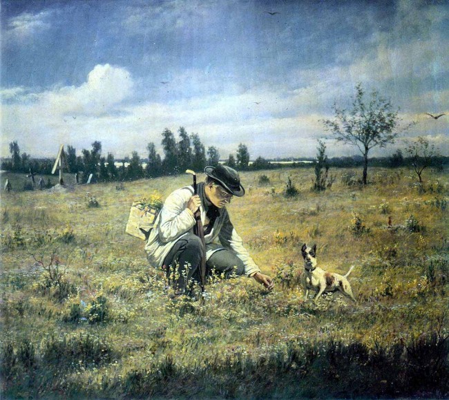 Сочинение по картине: Перов - "Ботаник"