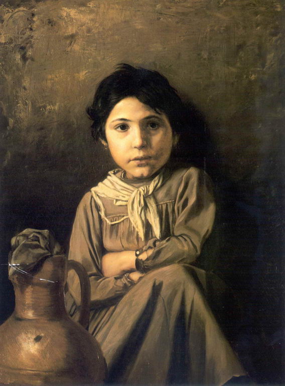 Сочинение по картине: Перов - "Девочка с кувшином"