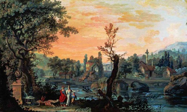 Сочинение по картине: Петров - "Вид Тавриды"