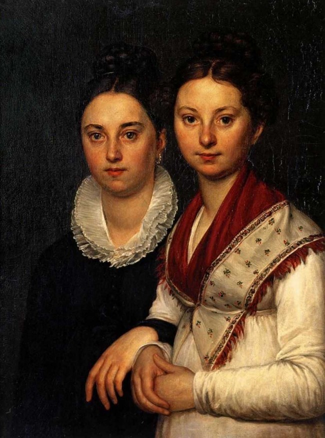 Сочинение по картине: Варнек - "Портрет В.И. и С.И.Мартос"