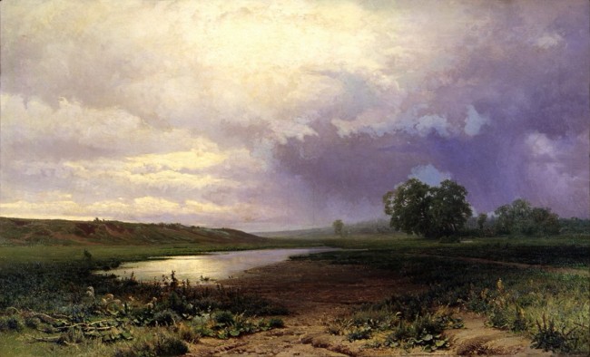 Сочинение по картине: Васильев - "Мокрый луг"