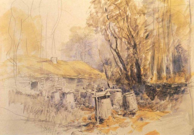 Сочинение по картине: Васильев - "Пасека"