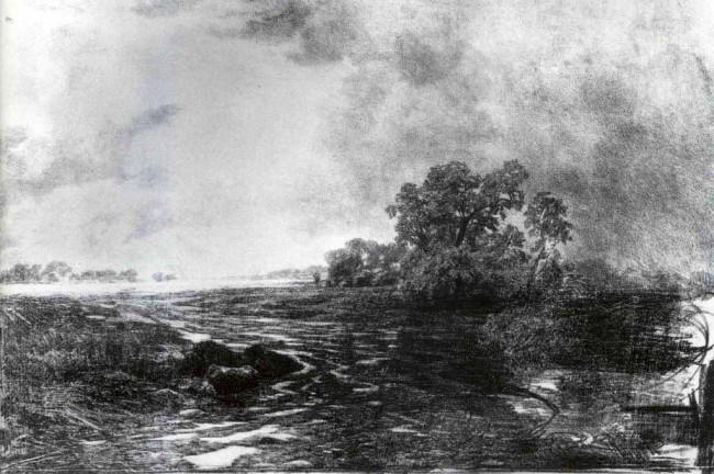 Сочинение по картине: Васильев - "После грозы"