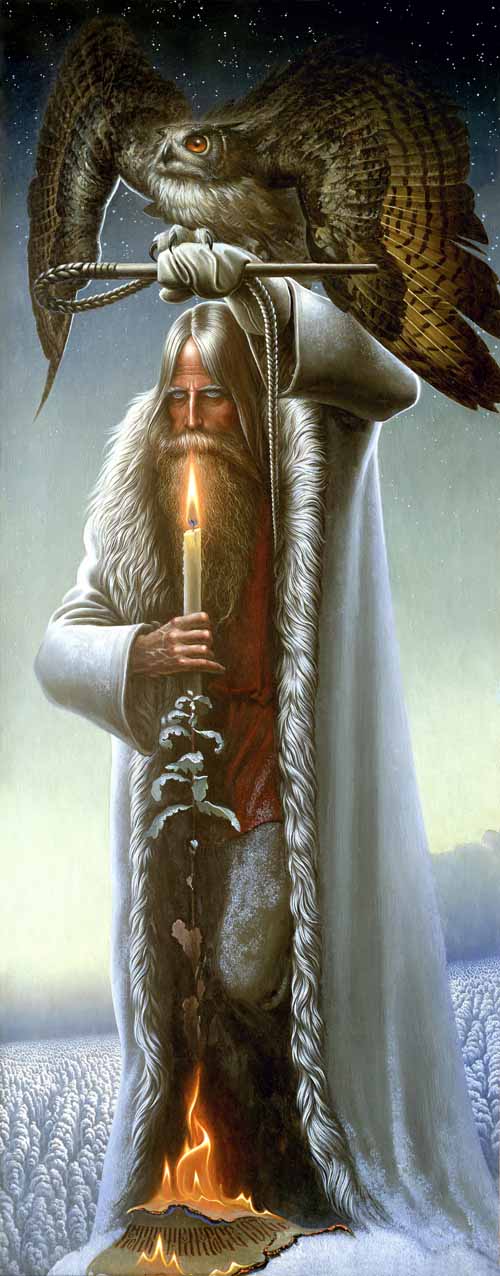 Сочинение по картине: Васильев - "Человек с Филином"