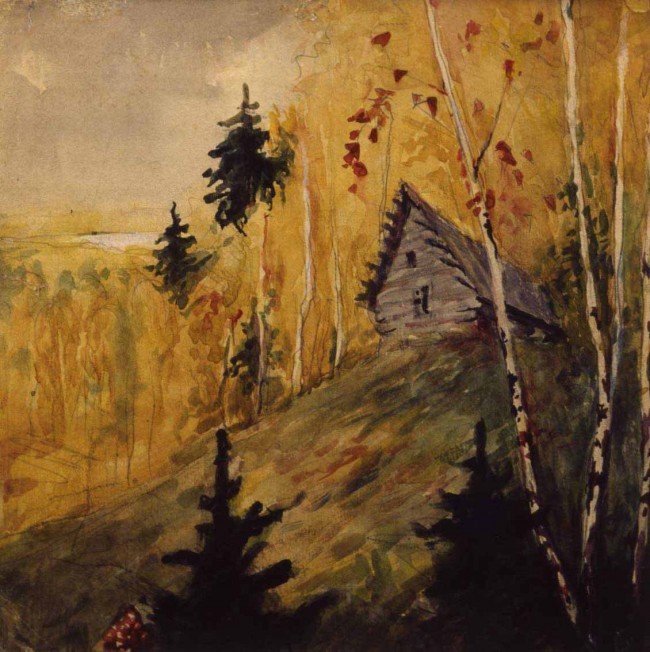 Сочинение по картине: Васильев - "Дом на опушке" Сочинение по картине: Васильев - "Дом на опушке"