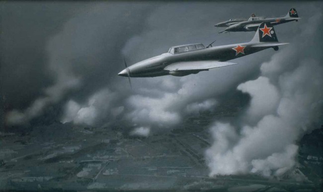 Сочинение по картине: Васильев - "Над Берлином"