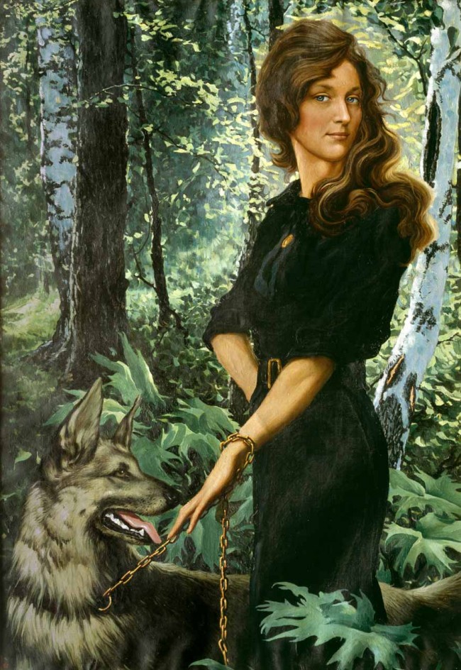 Сочинение по картине: Васильев - "Сестра Людмила"