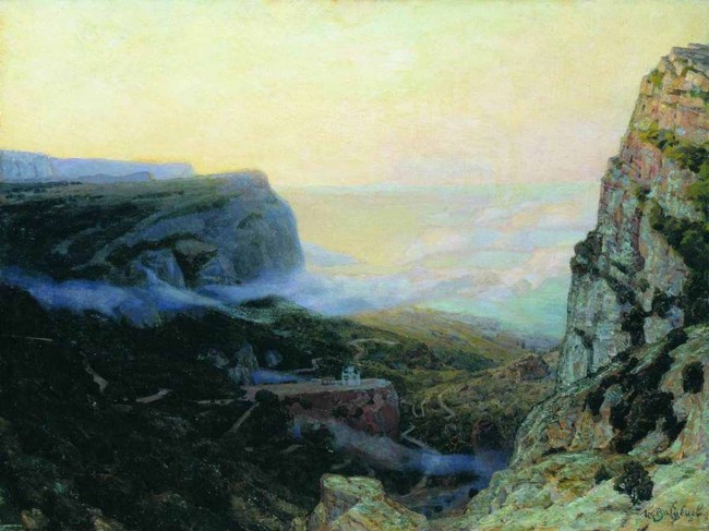 Сочинение по картине: Васнецов - "Крым. Байдарские ворота"