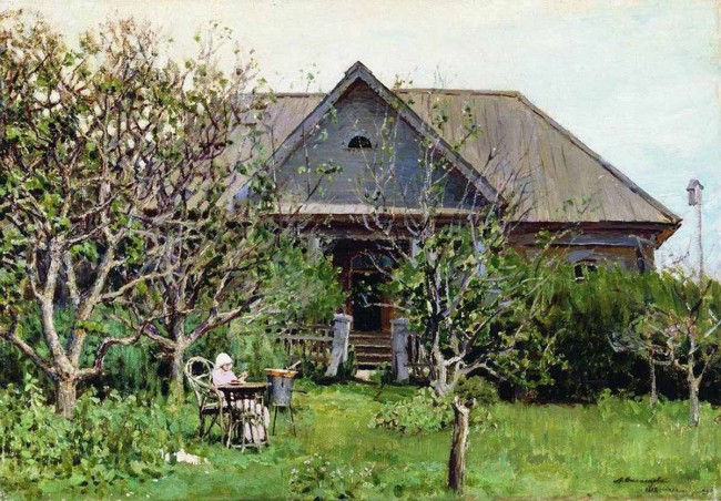 Сочинение по картине: Васнецов - "За варкой варенья"