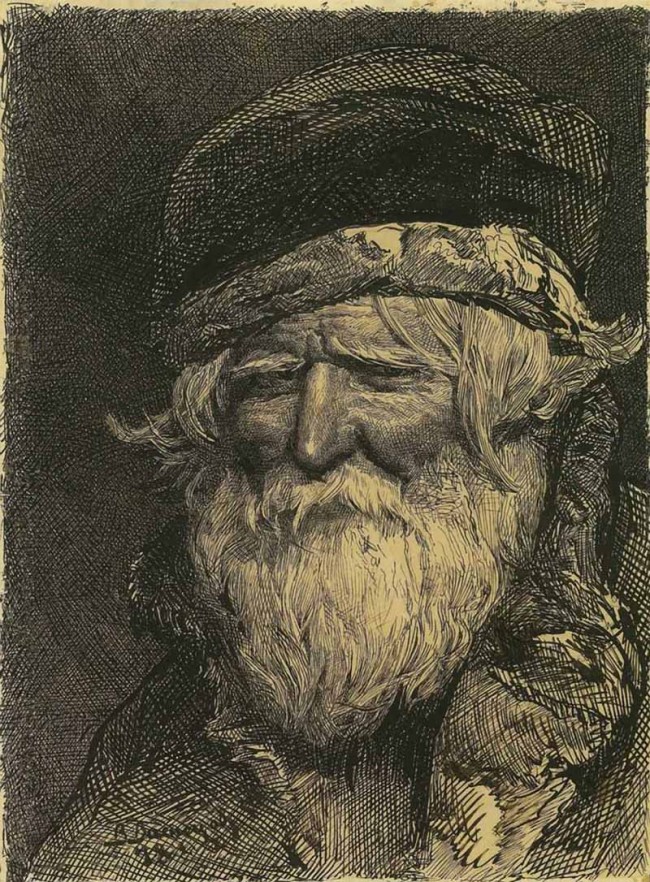 Сочинение по картине: Васнецов - "Голова крестьянина"