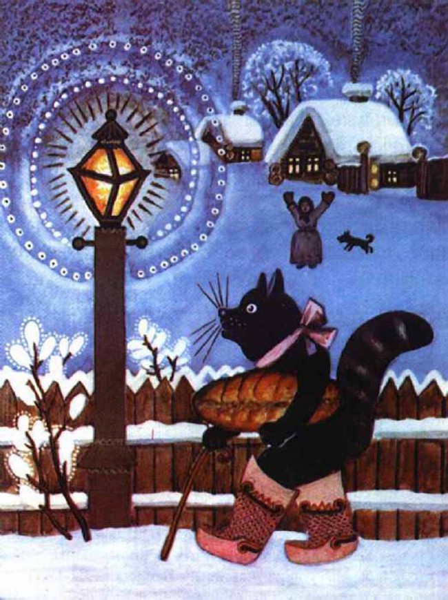 Сочинение по картине: Васнецов - "Иллюстрация к книге Радуга-дуга. Русские народные песенки, потешки, прибаутки"
