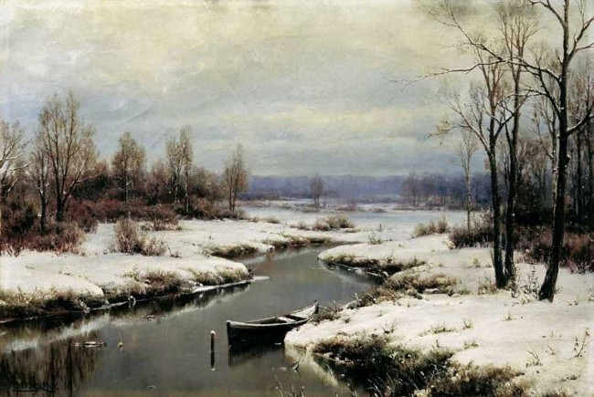 Сочинение по картине: Вельц - "Начало зимы"