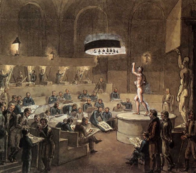 Сочинение по картине: Венецианов - "Натурный класс"