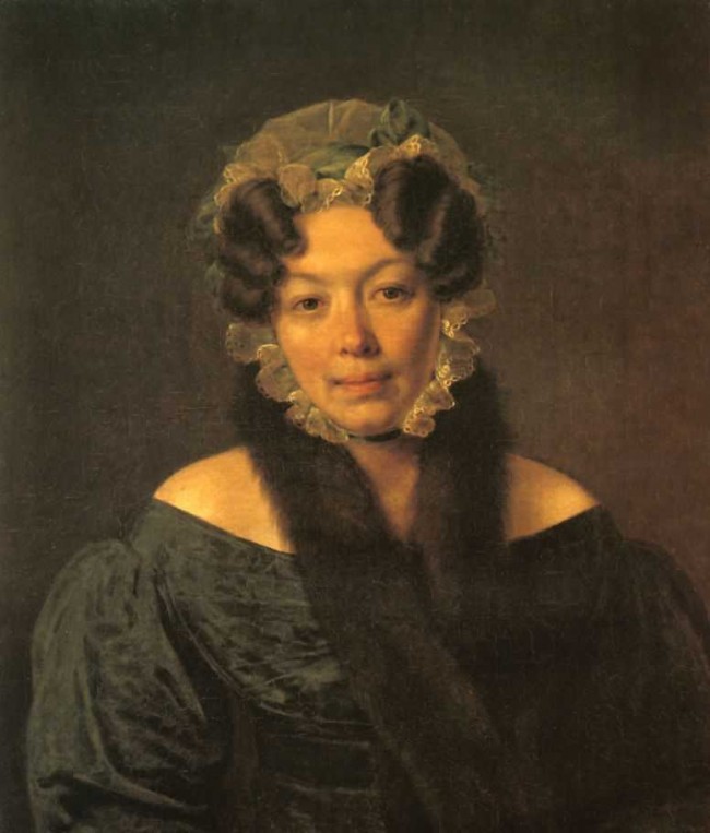 Сочинение по картине: Венецианов - "Портрет М.М.Философовой"