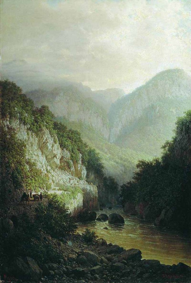 Сочинение по картине: Верещагин - "На Кавказе"