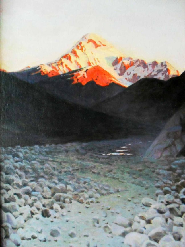 Сочинение по картине: Верещагин - "Гора Казбек"