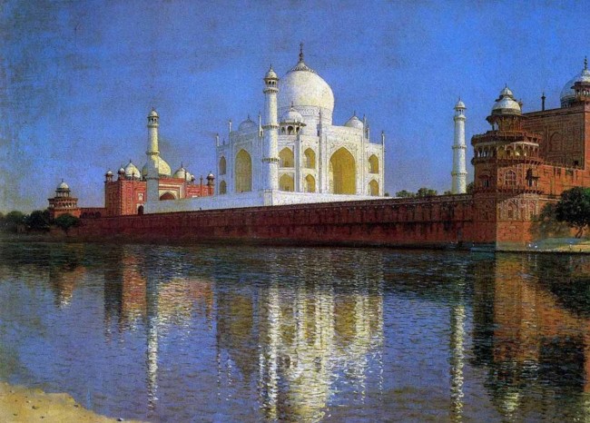 Сочинение по картине: Верещагин - "Мавзолей Тадж-Махал в Агре"