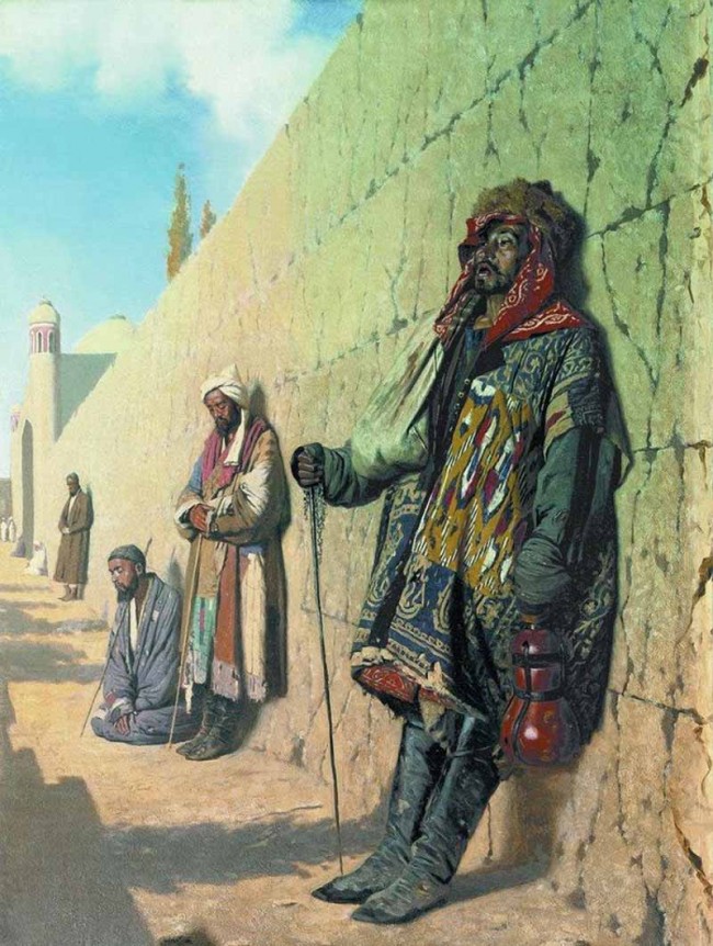 Сочинение по картине: Верещагин - "Нищие в Самарканде"