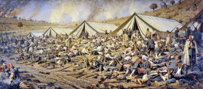 Сочинение по картине: Верещагин - "После атаки. Перевязочный пункт под Плевной"