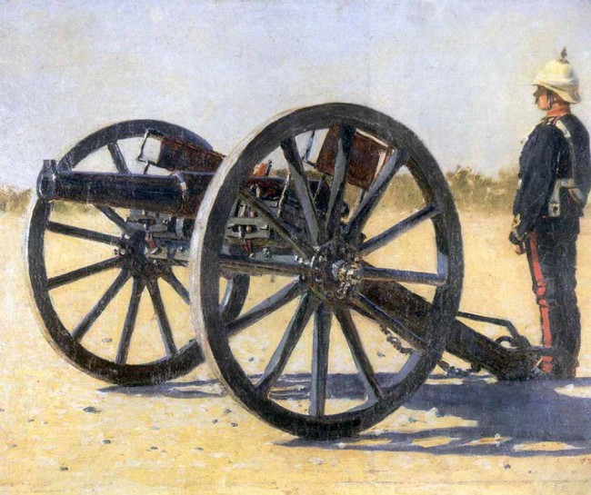 Сочинение по картине: Верещагин - "Пушка"