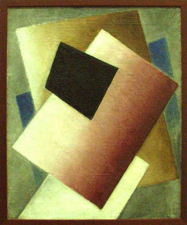 Сочинение по картине: Веснин - "Беспредметная композиция"