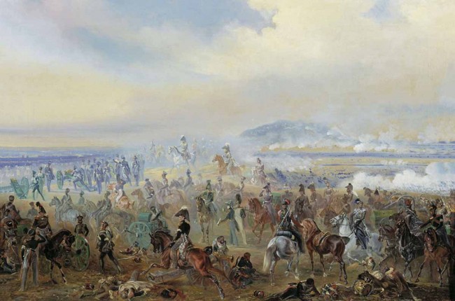Сочинение по картине: Виллевальде - "Бой под Лейпцигом в 1813 году"