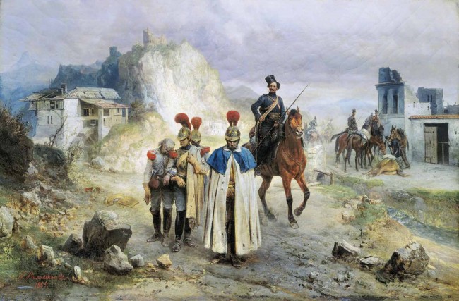 Сочинение по картине: Виллевальде - "Они попали в плен в 1814 году"