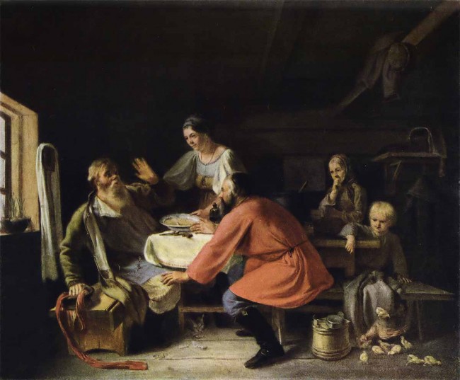 Сочинение по картине: Волков - "Демьянова уха"