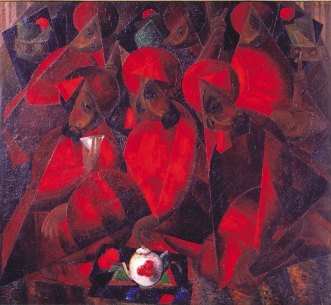 Сочинение по картине: Волков - "Гранатовая чайхана"