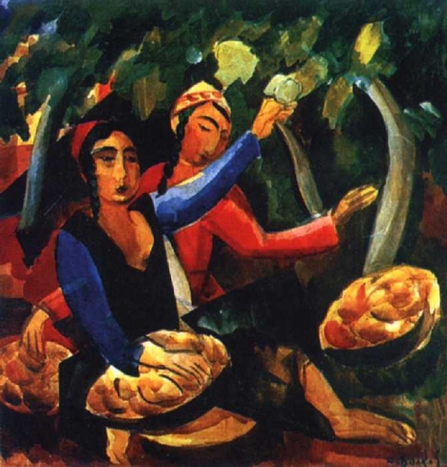 Сочинение по картине: Волков - "Осень"