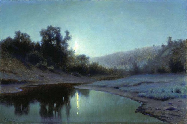 Сочинение по картине: Волков - "Лунная ночь в лесу" Сочинение по картине: Волков - "Лунная ночь в лесу"