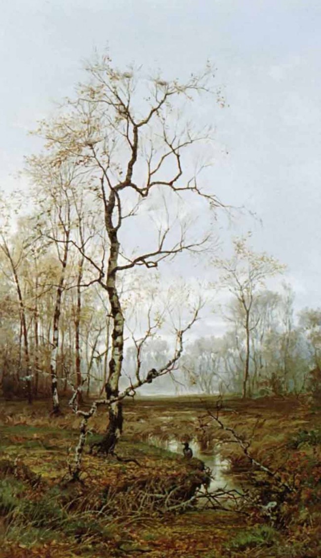 Сочинение по картине: Волков - "В лесу. По весне"