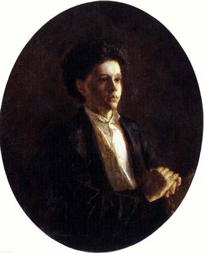 Сочинение по картине: Волков - "Корович Сергей Алексеевич (в юности)"