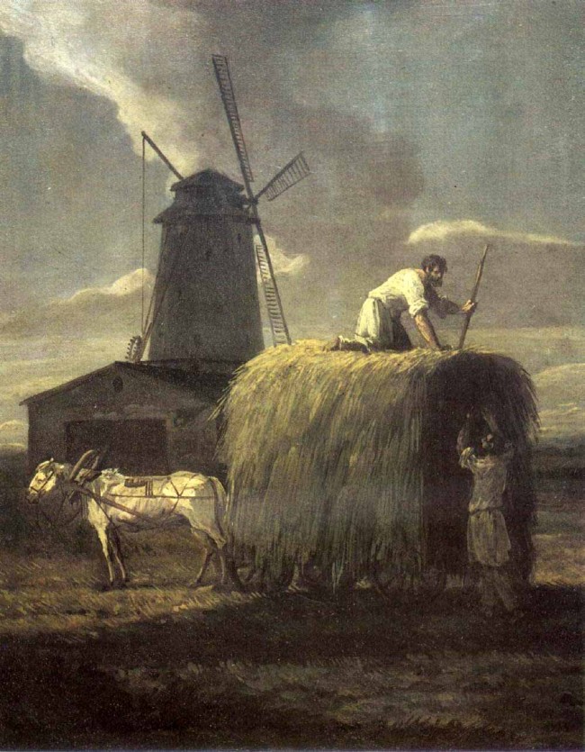 Сочинение по картине: Воробьев - "Уборка сена"