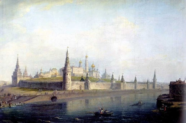 Сочинение по картине: Воробьев - "Вид московского Кремля (со стороны Каменного моста)"