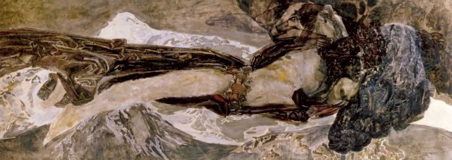 Сочинение по картине: Врубель - "Летящий Демон"