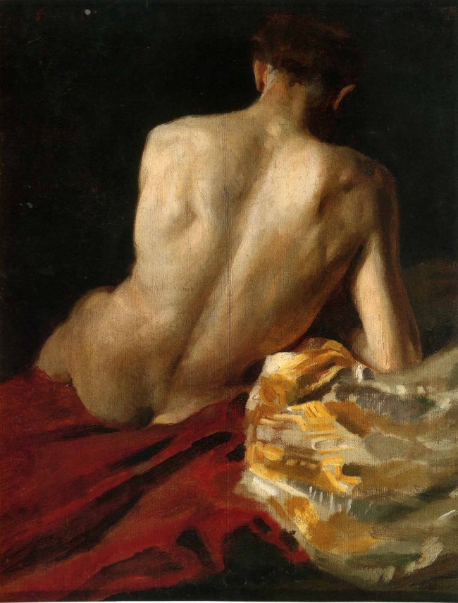 Сочинение по картине: Врубель - "Натурщик"