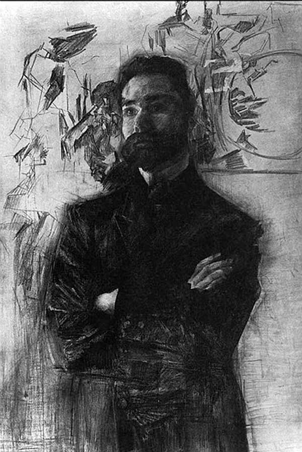 Сочинение по картине: Врубель - "Портрет В.Я.Брюсова"