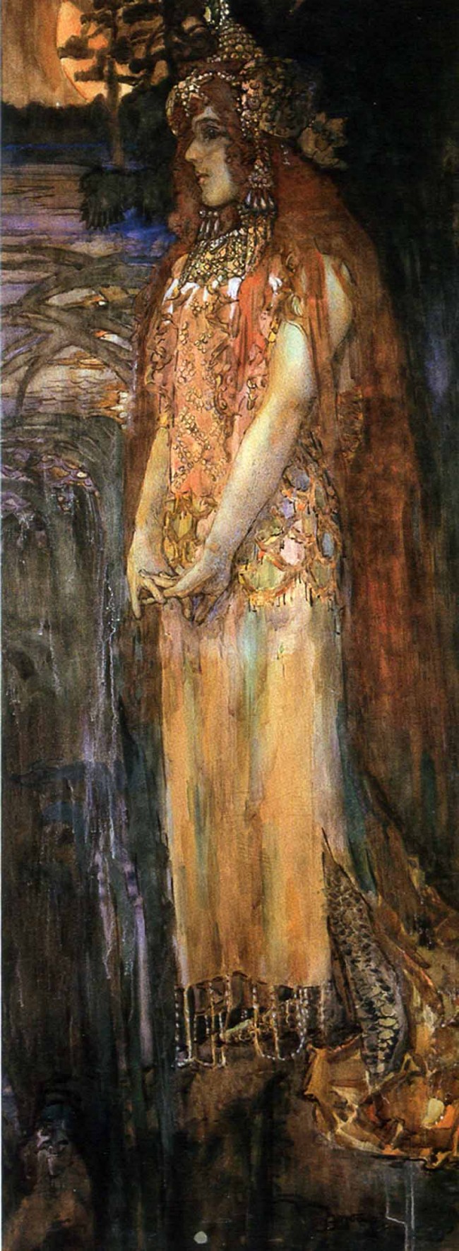 Сочинение по картине: Врубель - "Царевна Волхова"