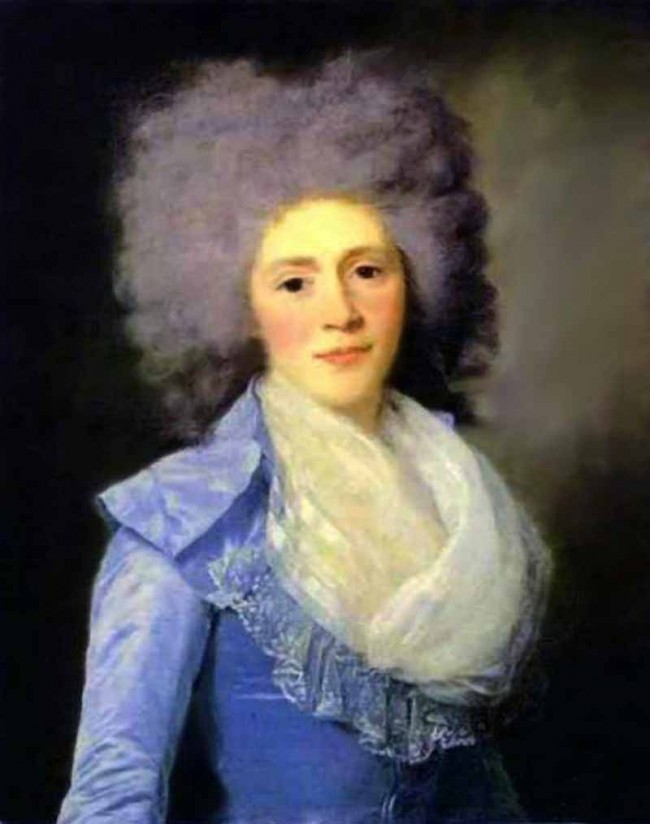 Сочинение по картине: Вуаль - "Женщина в голубом"