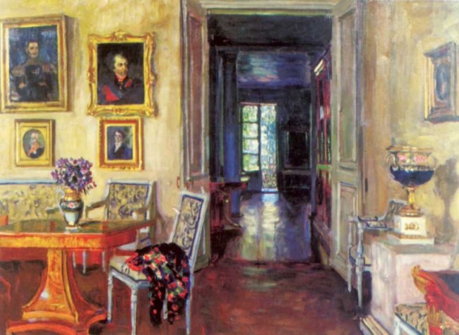 Сочинение по картине: Жуковский - "Комната в доме имения Брасово"