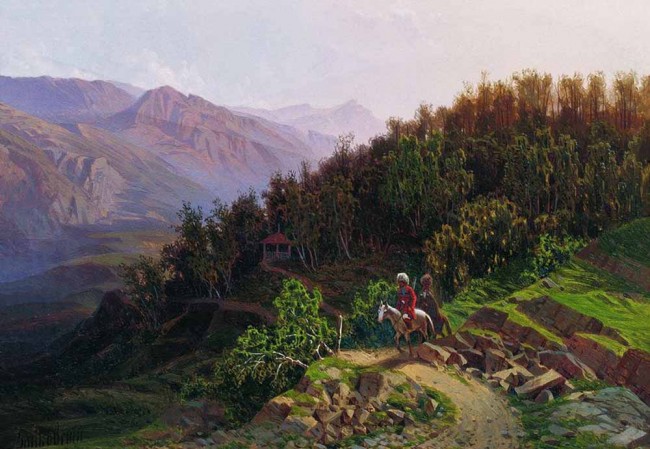 Сочинение по картине: Занковский - "Место сдачи Шамиля" Сочинение по картине: Занковский - "Место сдачи Шамиля"