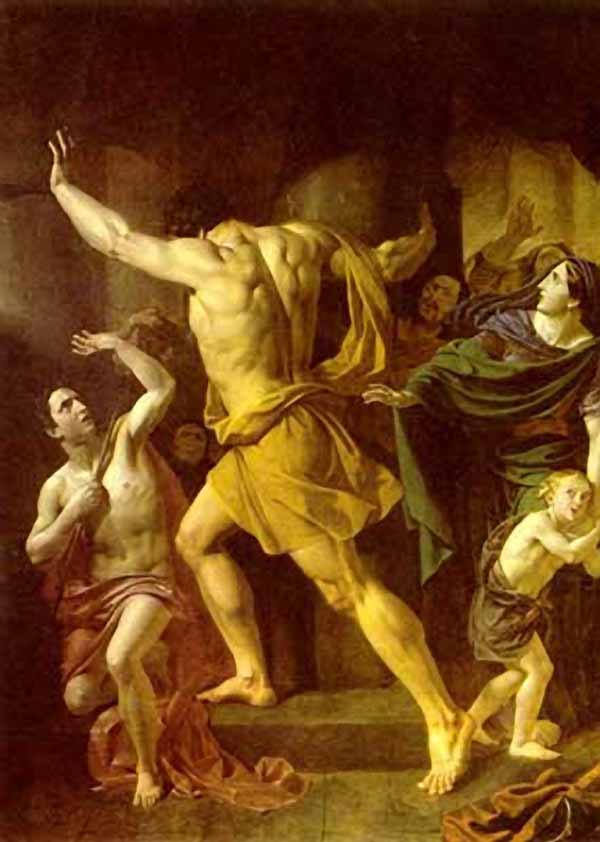 Сочинение по картине: Завьялов - "Самсон разрушает храм филистимлян"